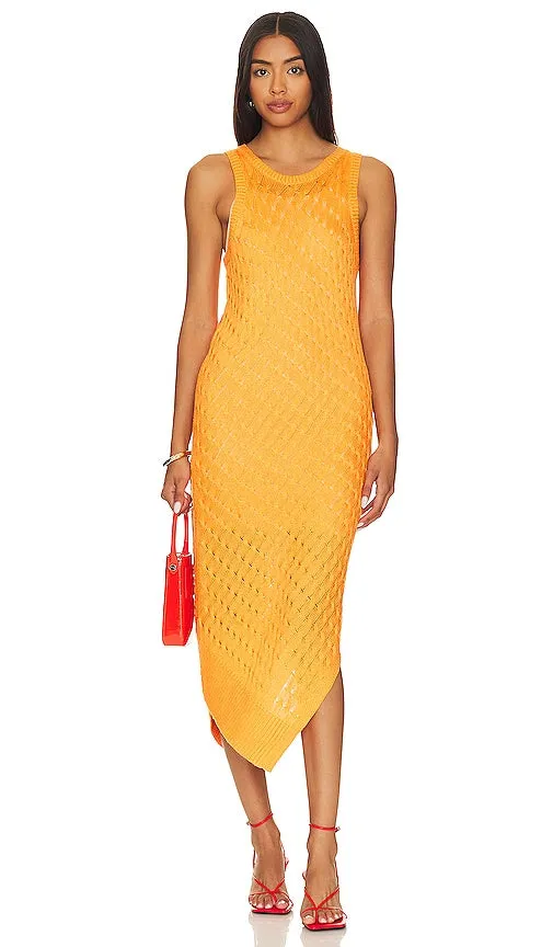 525 Charlotte Dress in Orange