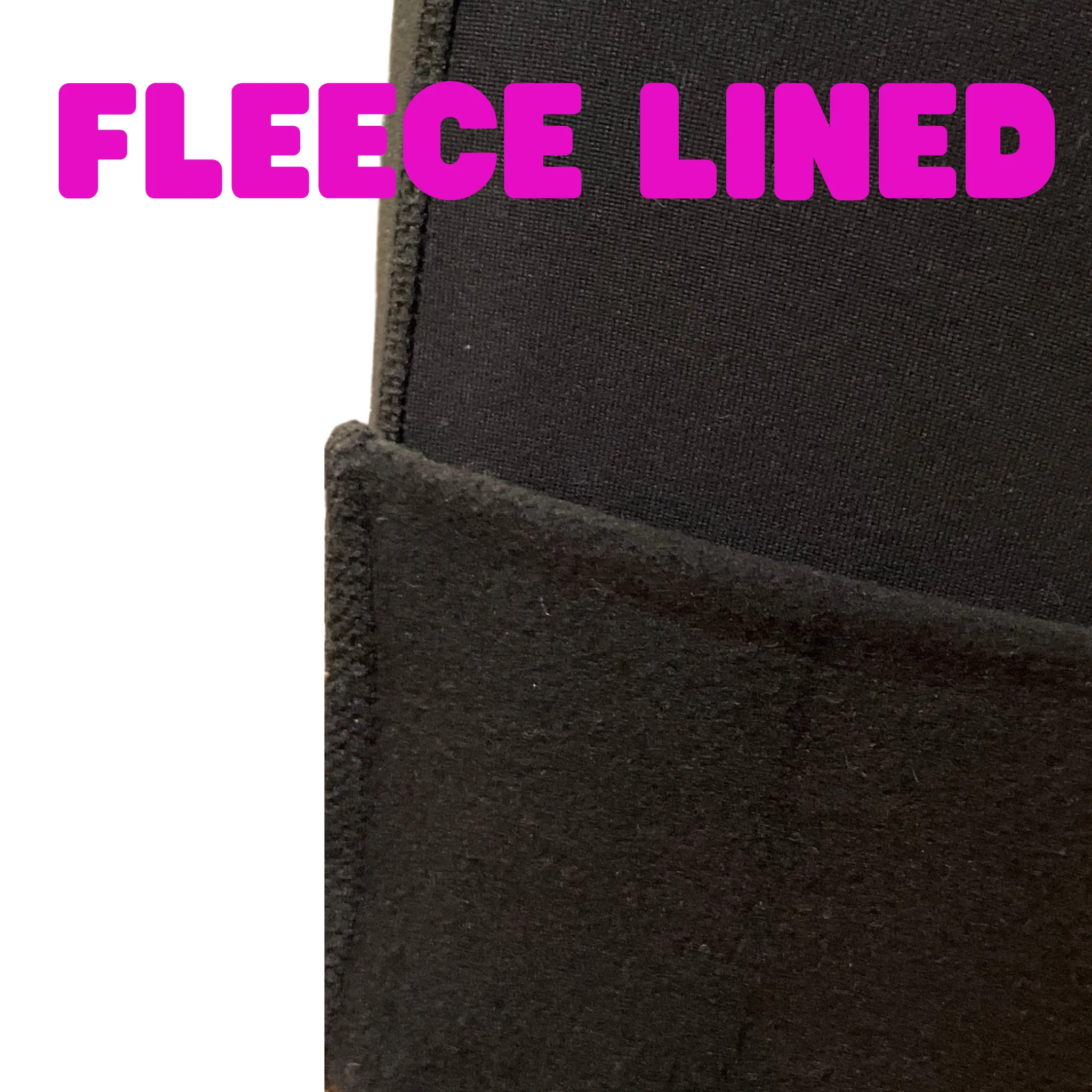 Animal Print Fleece Pocket Leggings
