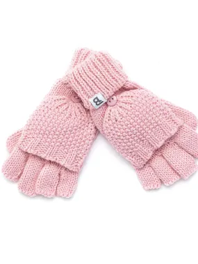 Babiators Pink Kids Convertible Mittens