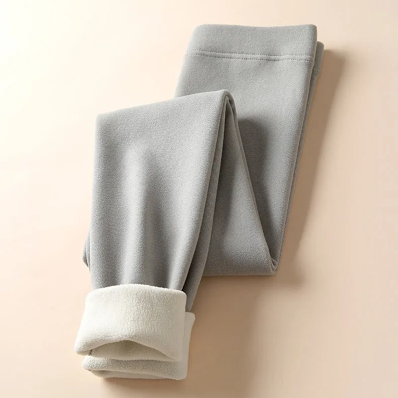 Basics Fleece Lined High Waist Skinny Soft Clouds Leggings MustPride®