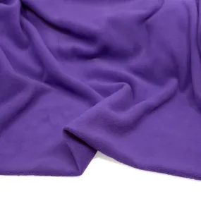 Deadstock Recycled Polartec® Micro Fleece - Deep Lavender