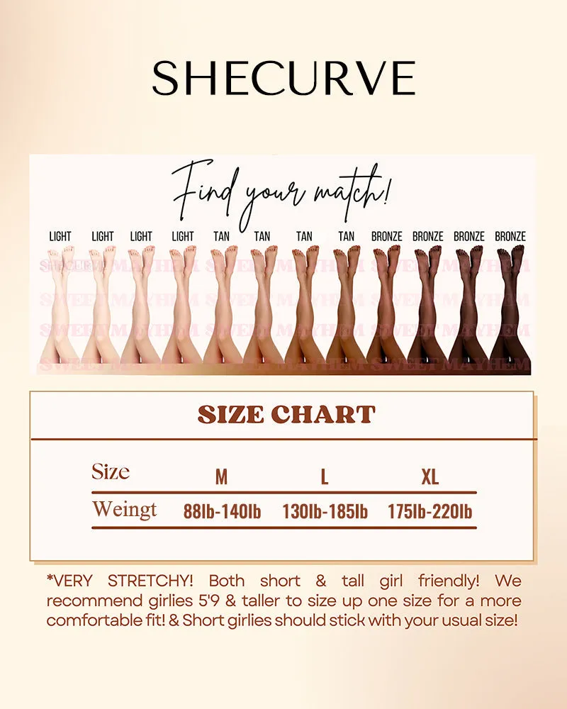 Hot Sale 49% OFFTranslucent Faux Fleece Lined Tights