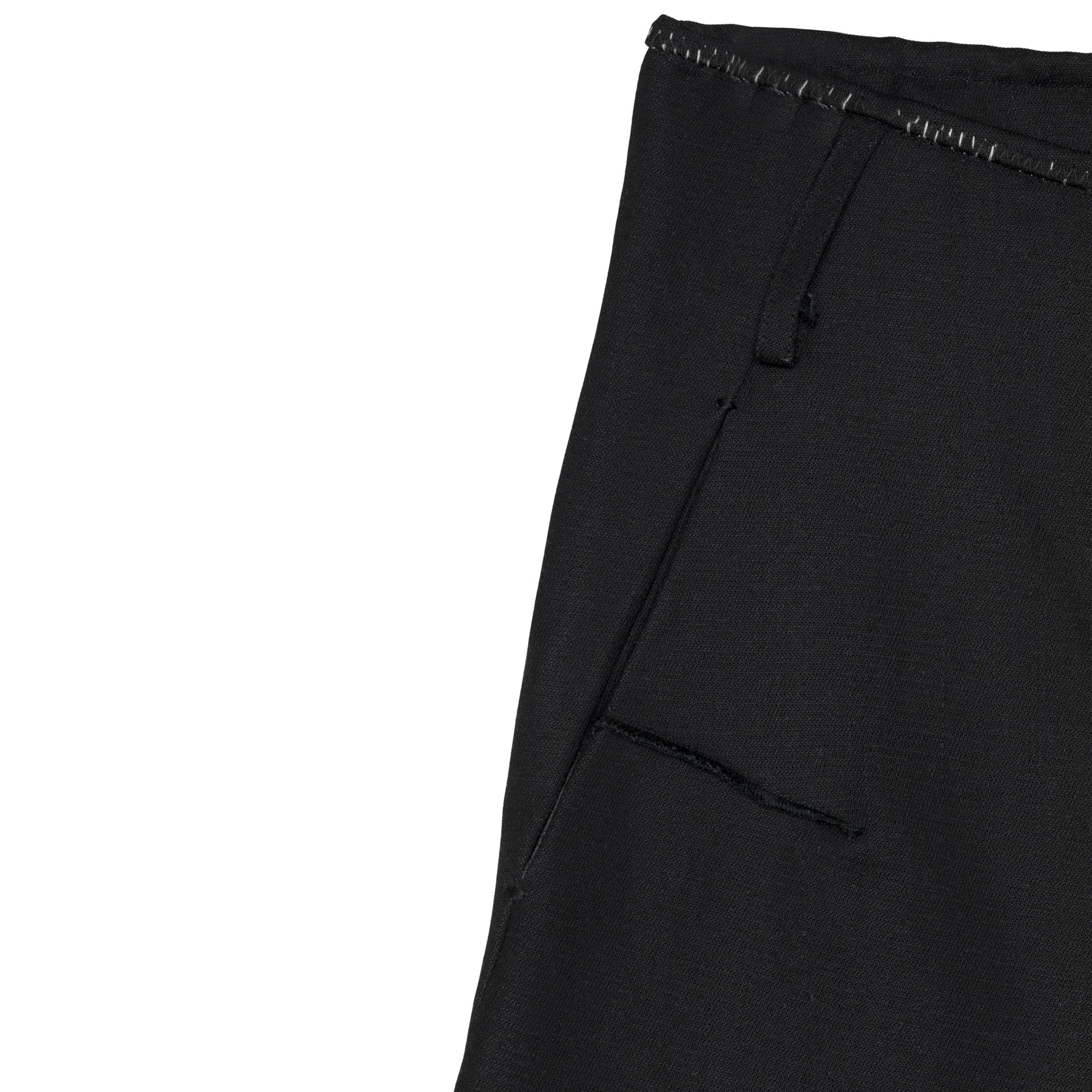 Knit Weave Ramie Wool Blend J Trousers
