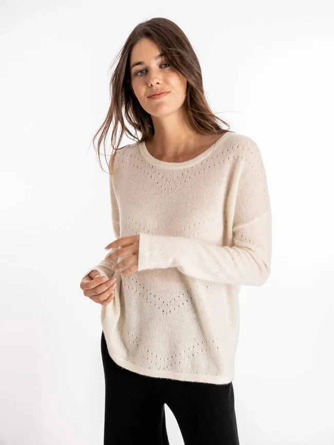 Lily Sweater Ecru