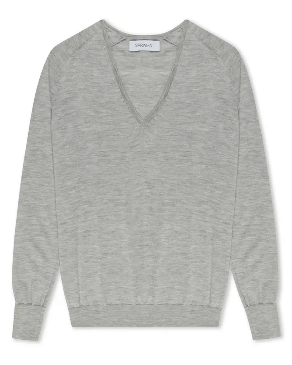 Oxford Fitted V Neck Sweater
