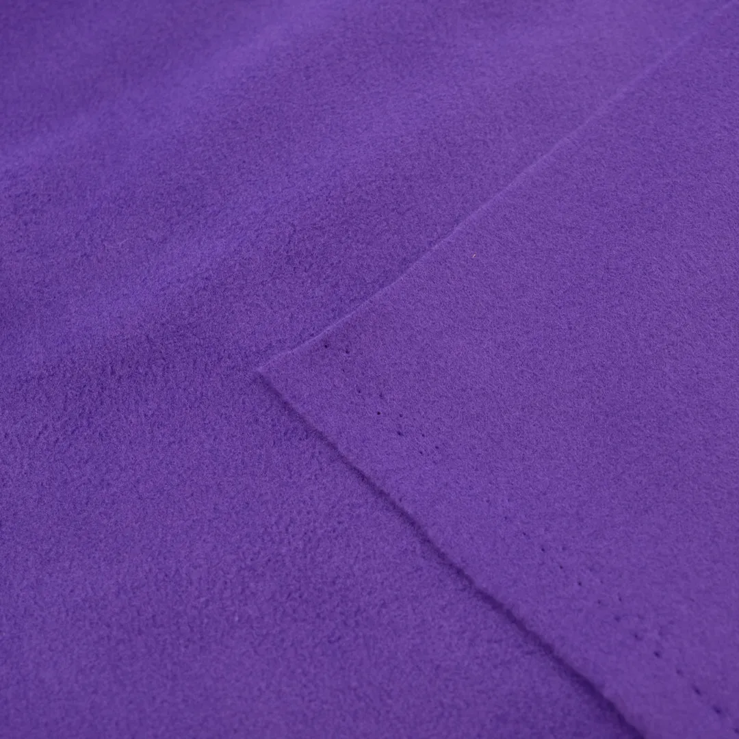Remnant - 1m - Deadstock Recycled Polartec® Micro Fleece - Deep Lavender