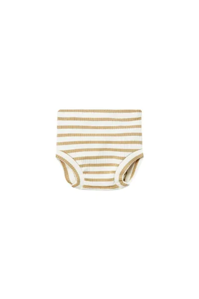 RIBBED BLOOMERS - HONEY STRIPE