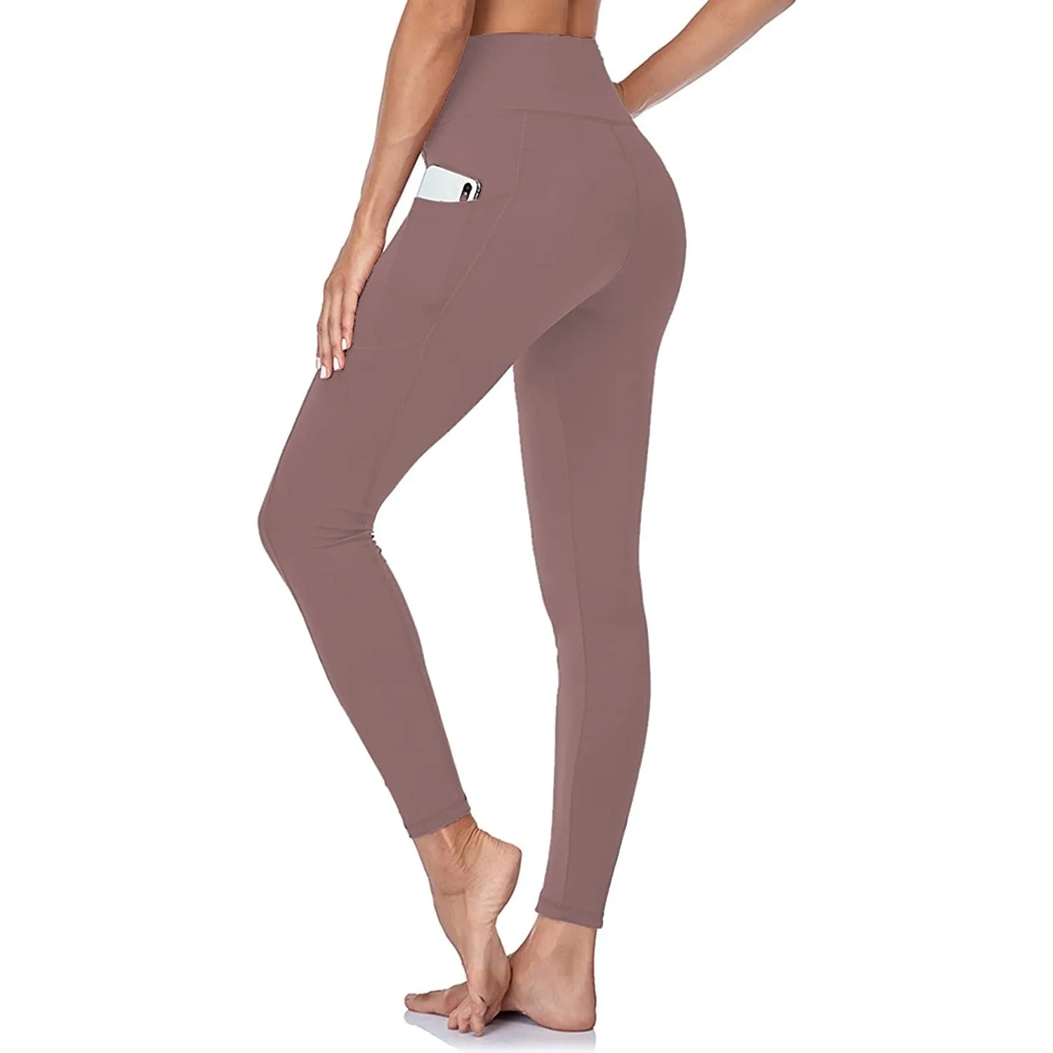 Rose Fleece Pocket Leggings