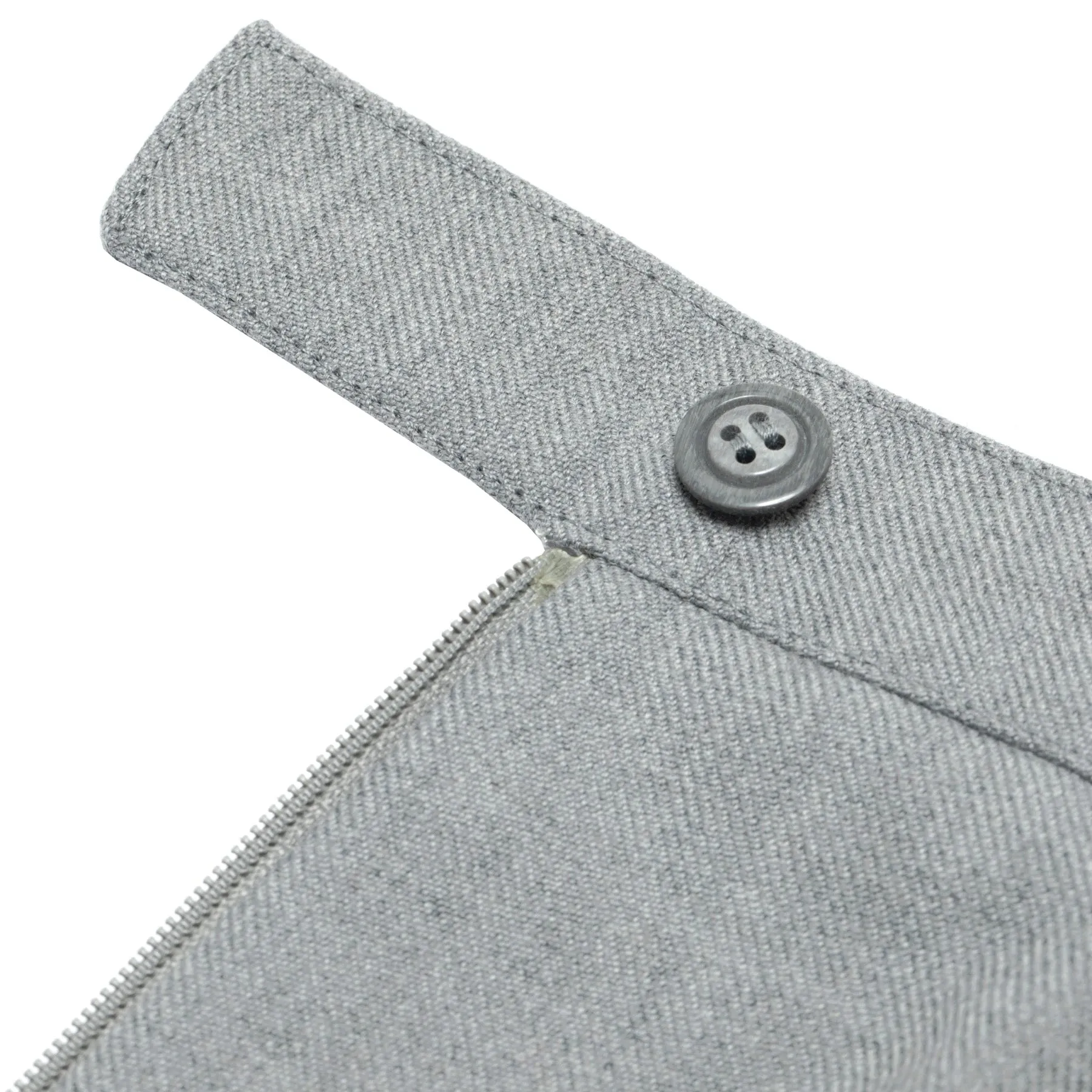 Tropical Wool, Forward Pleats, Clean Cuffed Hem, Small-Batch