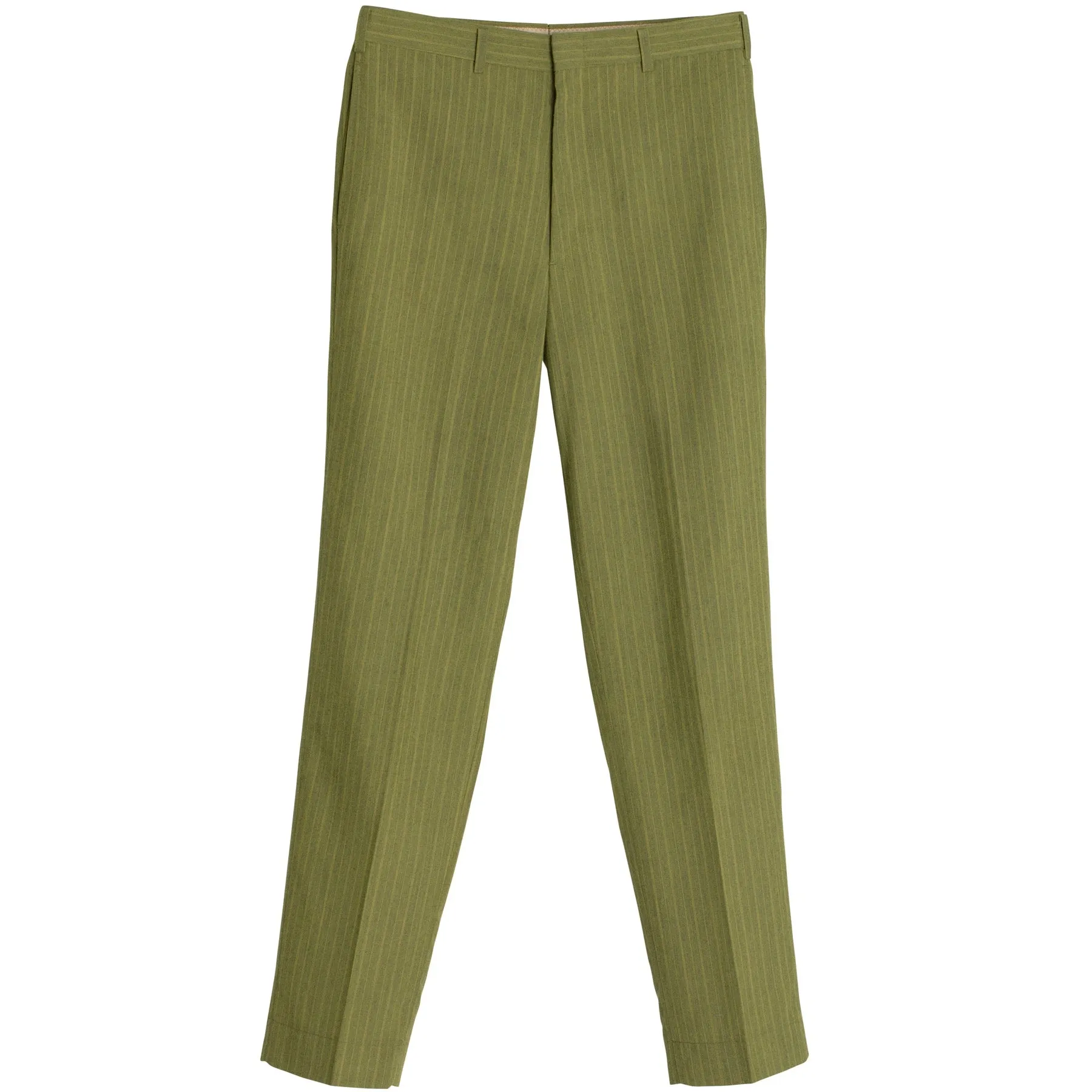 Tropical Wool, High-Rise Cut, Zigzag Stitching, Leisurewear Hybrid