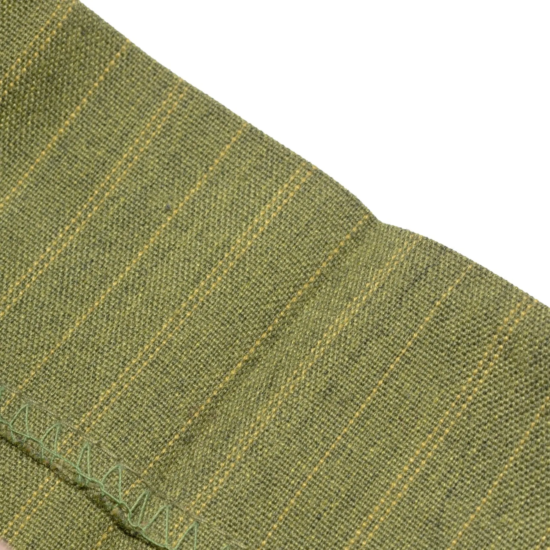Tropical Wool, High-Rise Cut, Zigzag Stitching, Leisurewear Hybrid