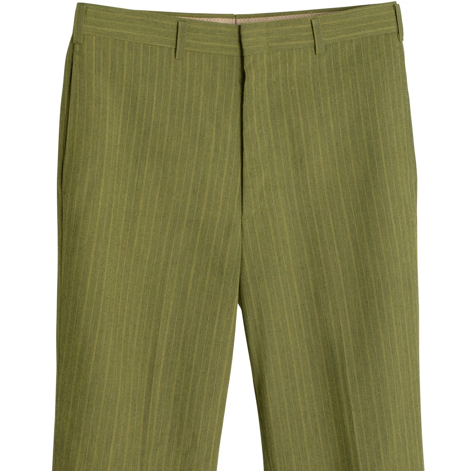 Tropical Wool, High-Rise Cut, Zigzag Stitching, Leisurewear Hybrid