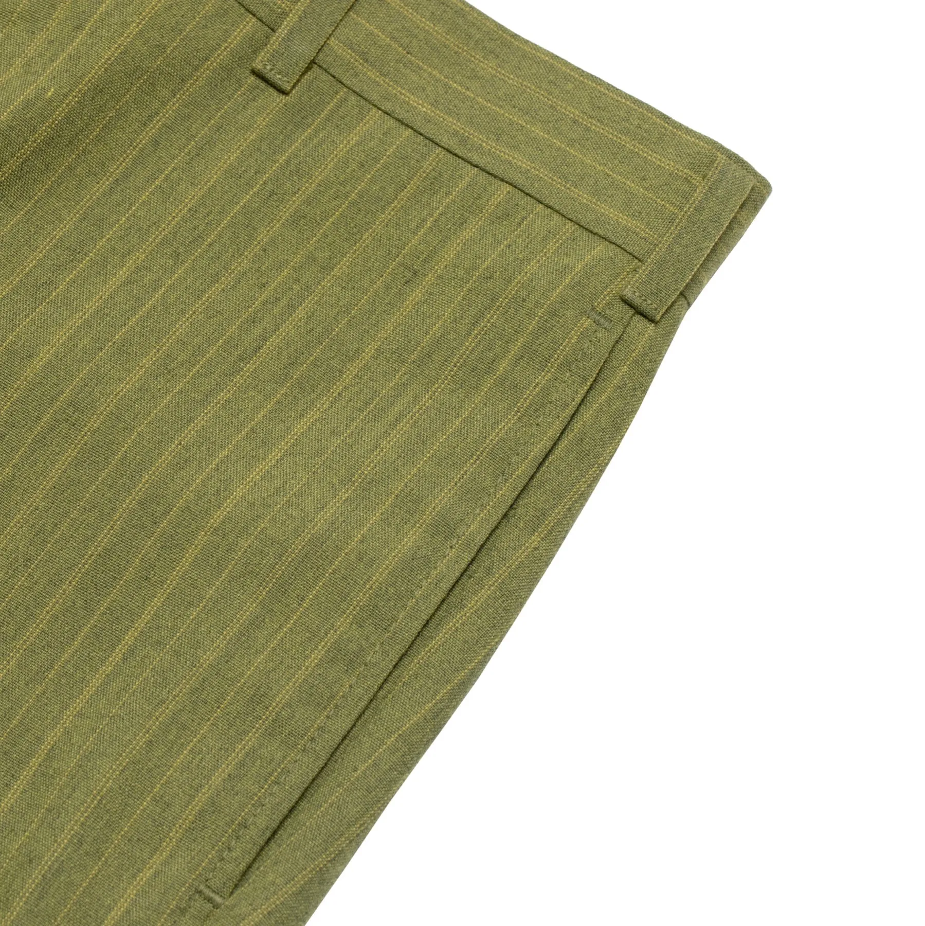 Tropical Wool, High-Rise Cut, Zigzag Stitching, Leisurewear Hybrid
