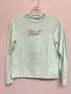 Vineyard Vines Size 16 Lt. Blue Cotton Big Girls Sweaters & Vests