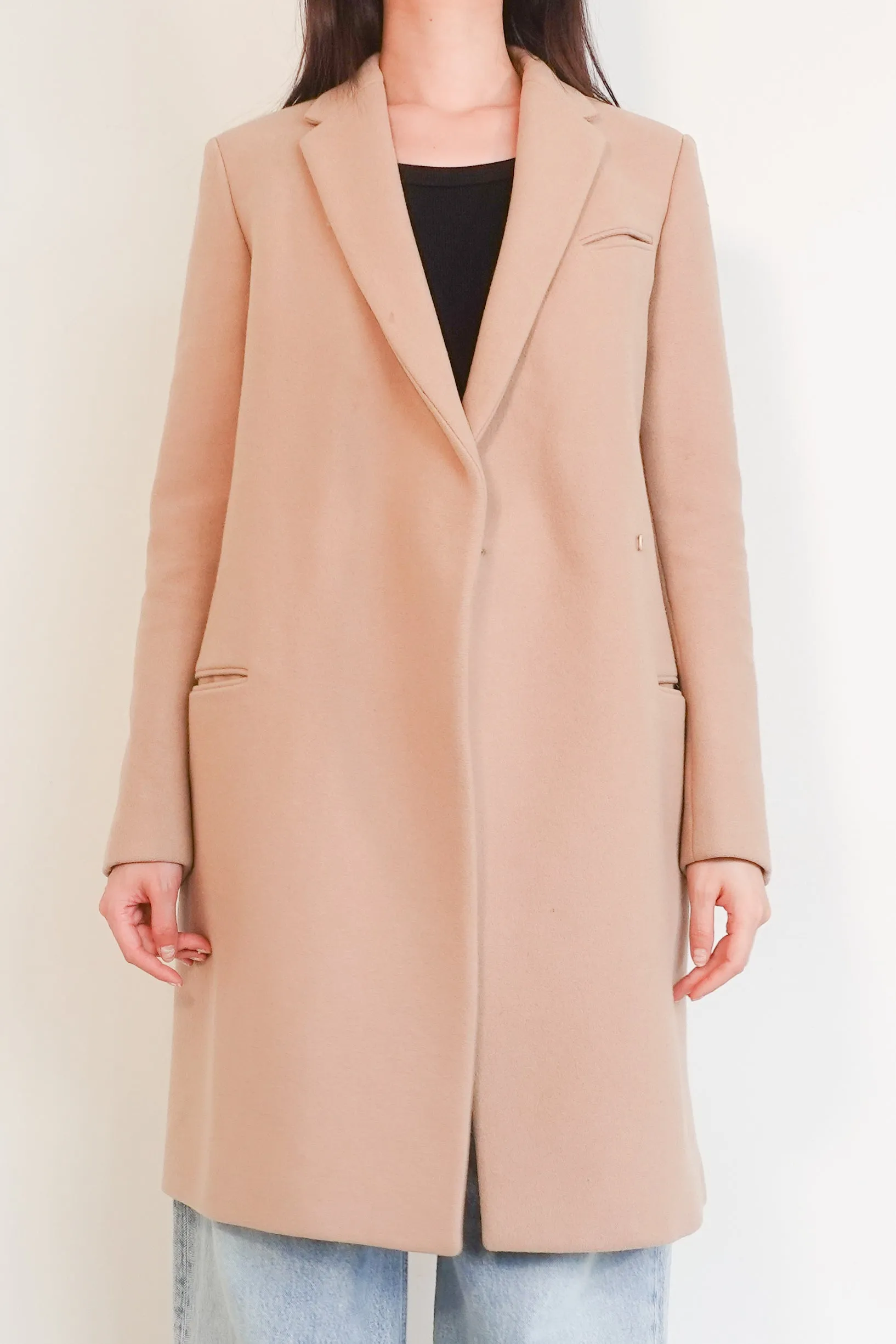 Wool camel coat RRP £3.5k